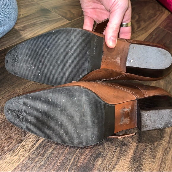 Vintage leather shoes - Picture 4 of 4